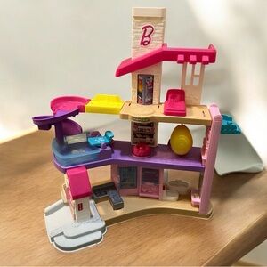 Fisher Price Barbie Little People Dream House Interactive Lights Sound WORKS